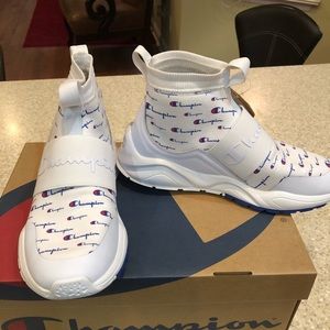 NWT Champion high top print sneakers